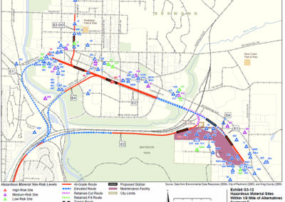 East Link Light Rail Final Environmental Impact Statement, Seattle, WA